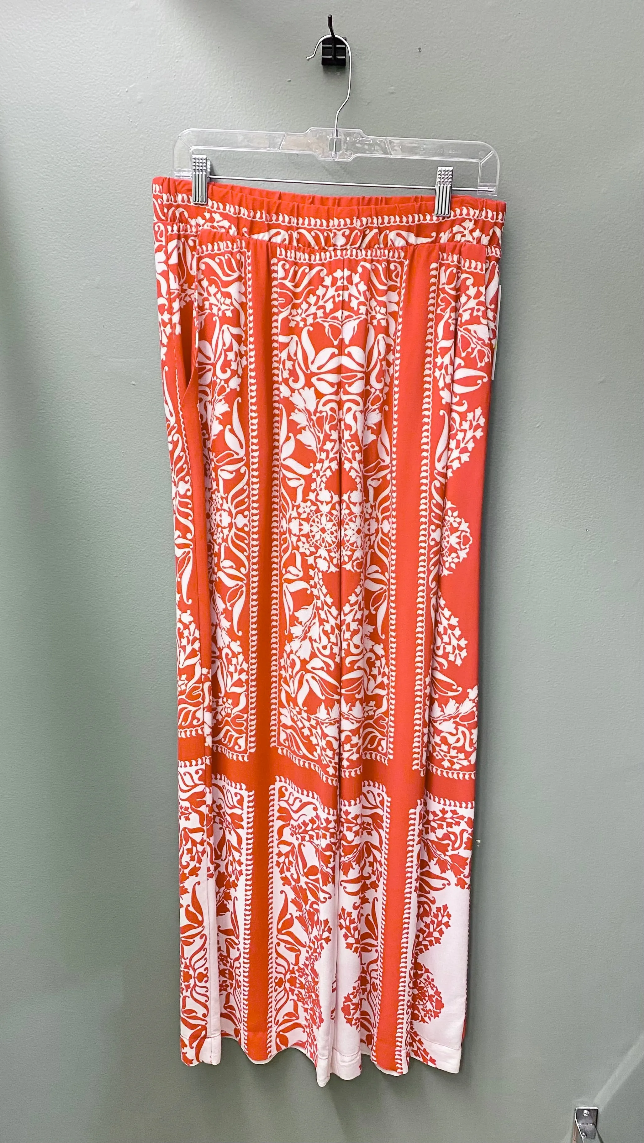 * Clearance - M, XL - Karen Kane Bandana Print Wide Leg