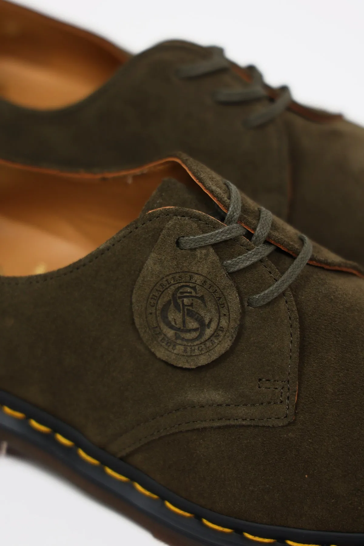 1461 Shoe - Forest Green Buck Suede