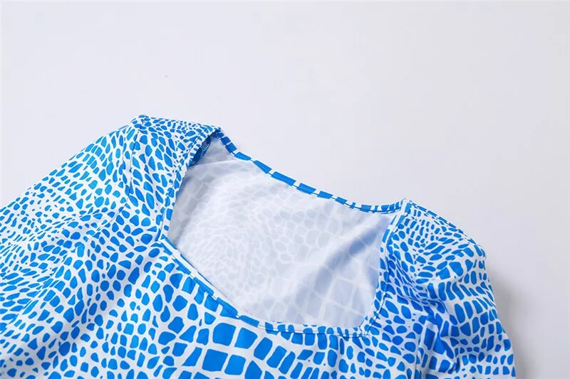 2024Print Tight Mini Sexy Club Wear Elegant Dress