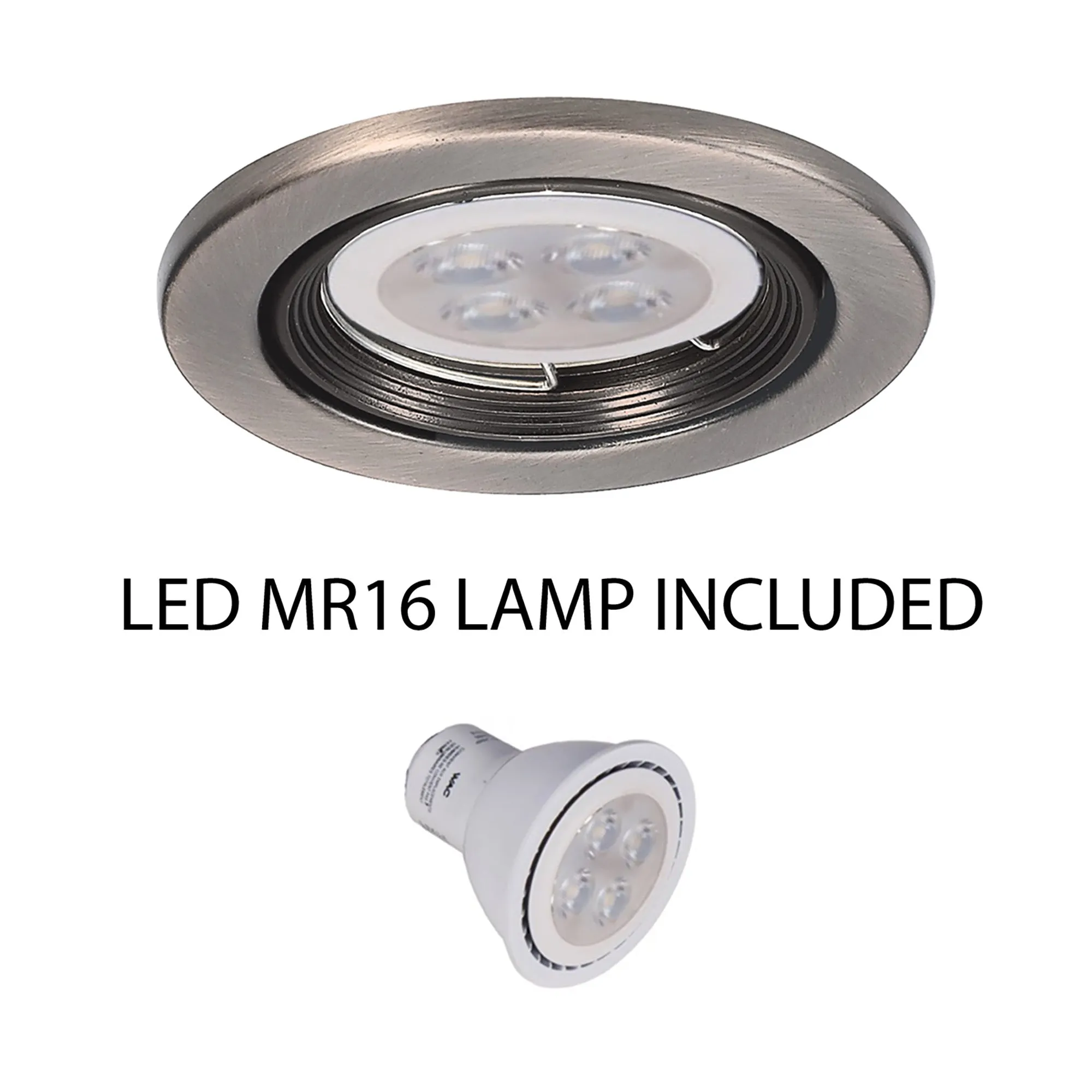 2.5" Downlight Trim with LED Bulb