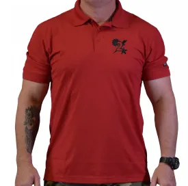 2D Batt Star Sun Bolt Polo