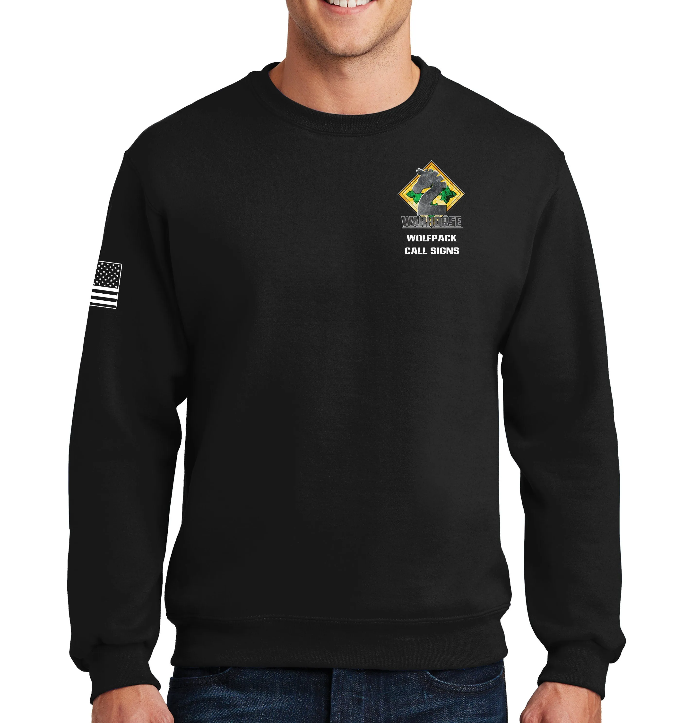 A CO Black Unisex PT Sweatshirt. This is approved and can be worn for PT. ** No Free Shipping- Please Read Description Below**