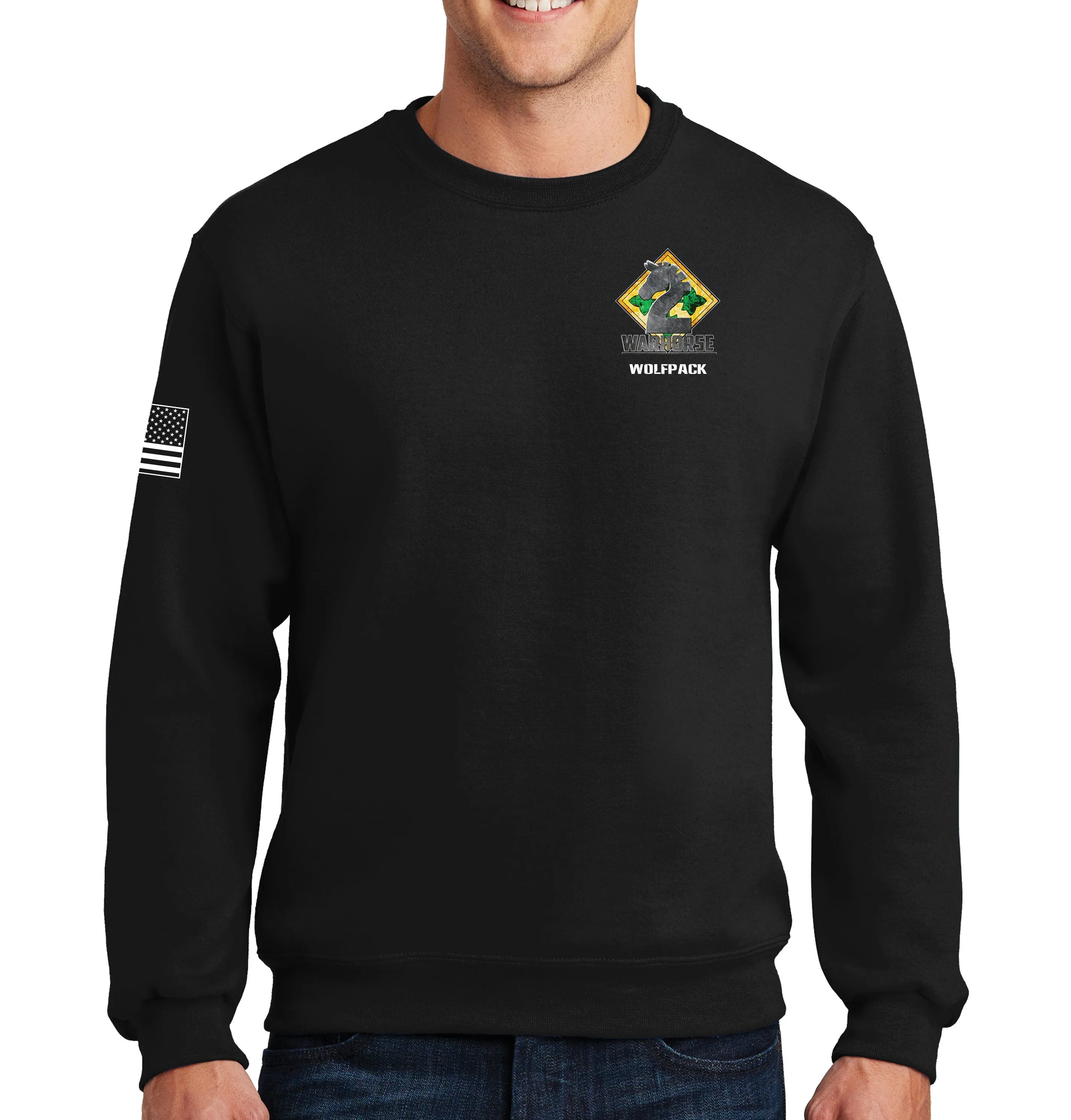 A CO Black Unisex PT Sweatshirt. This is approved and can be worn for PT. ** No Free Shipping- Please Read Description Below**