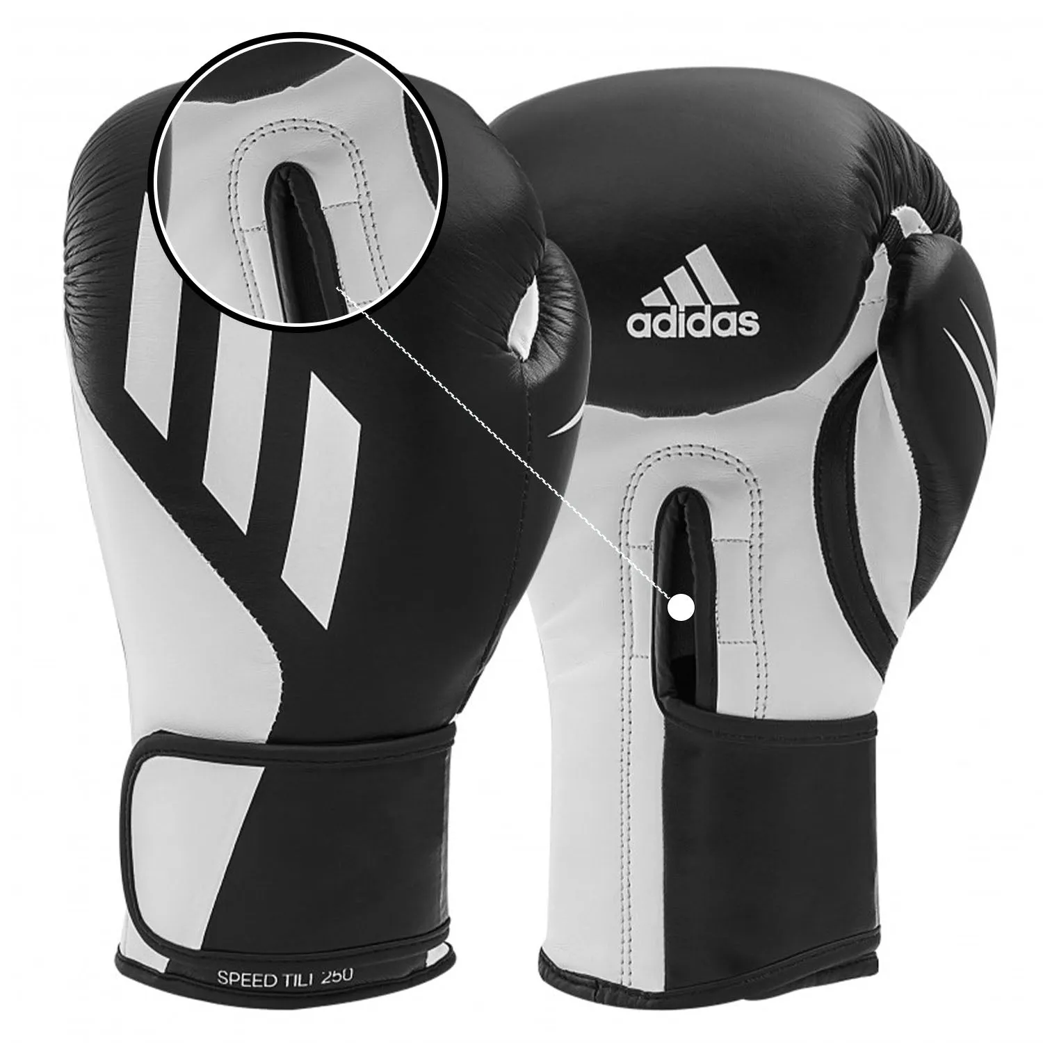 adidas Speed Tilt 250 with Inner Boxing Gloves - Bundle Deal