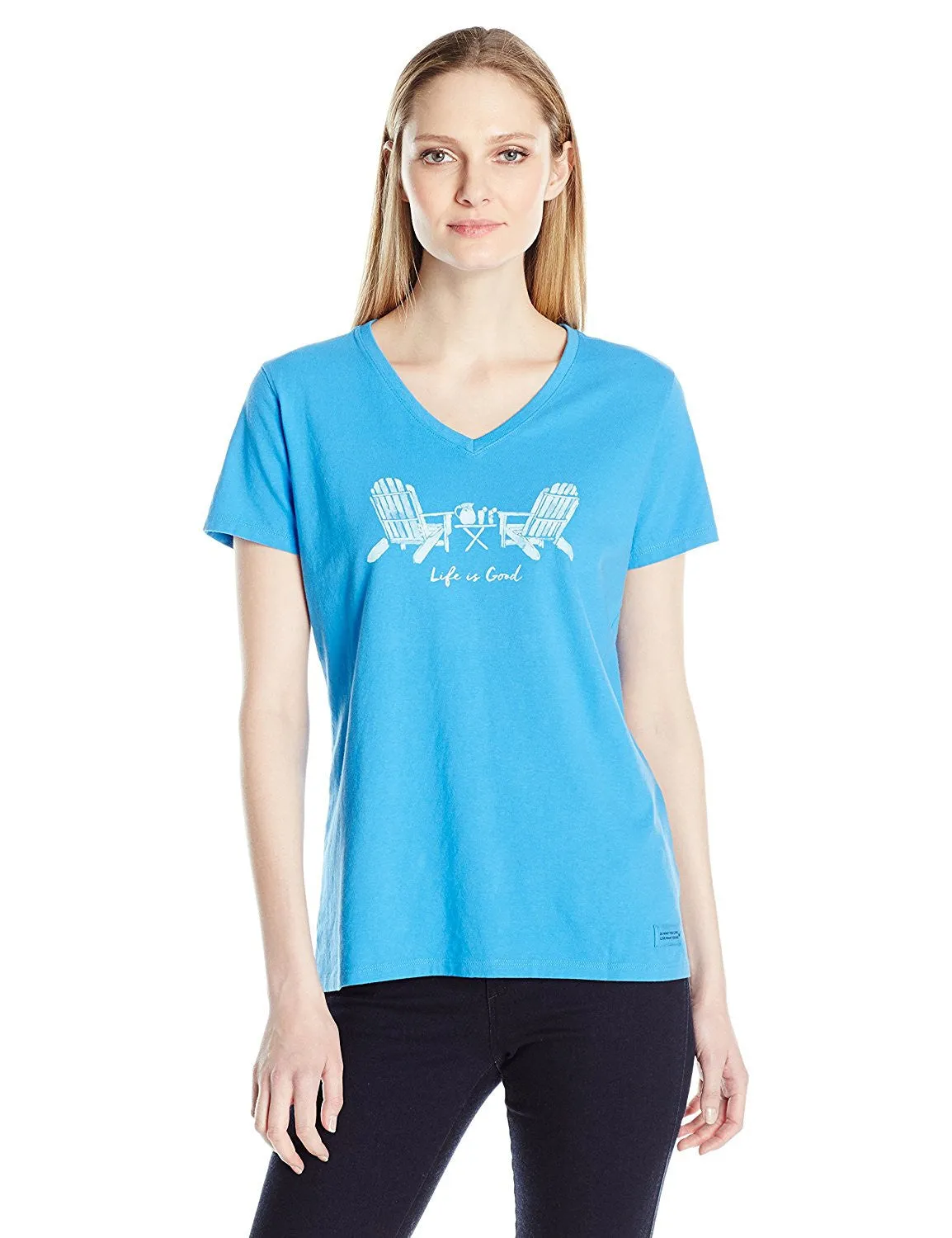 Adirondak Chairs Crusher T-Shirt by Life is good