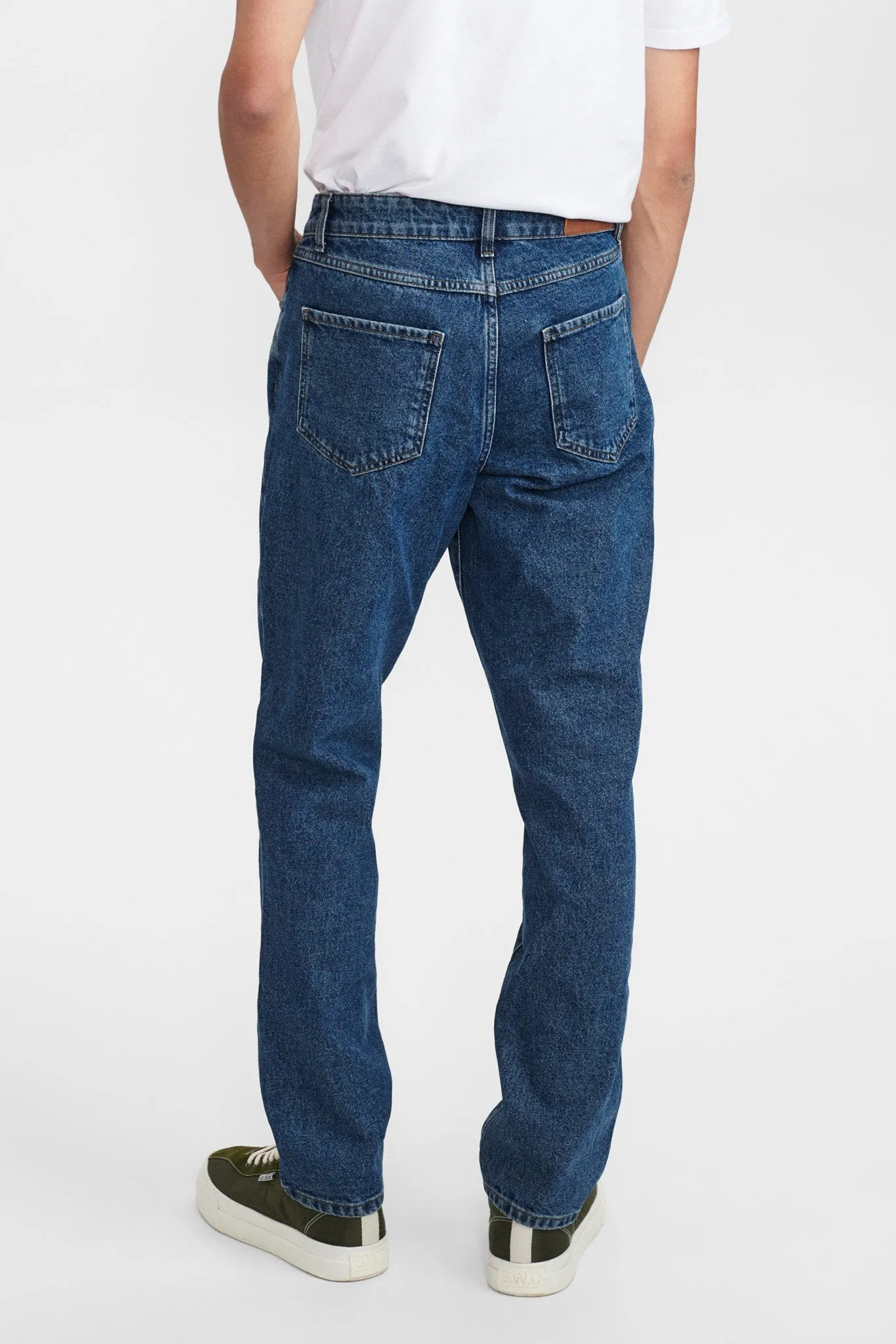 AKJOHN 5 POCKET - Dark Blue Denim