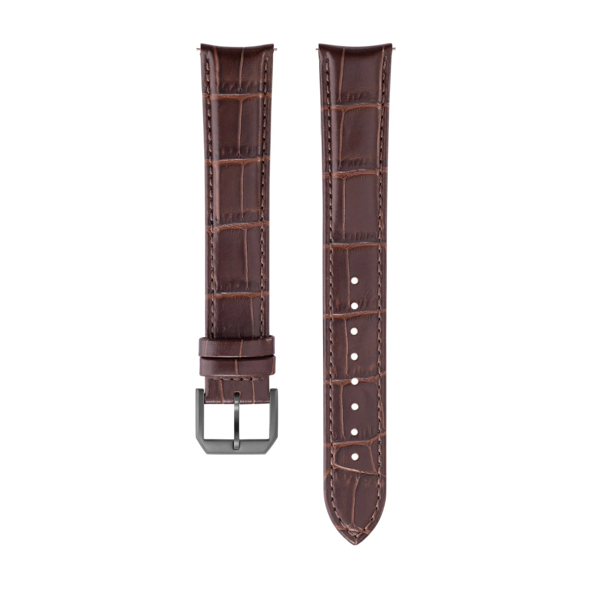 Alligator Pattern Italian Leather Strap