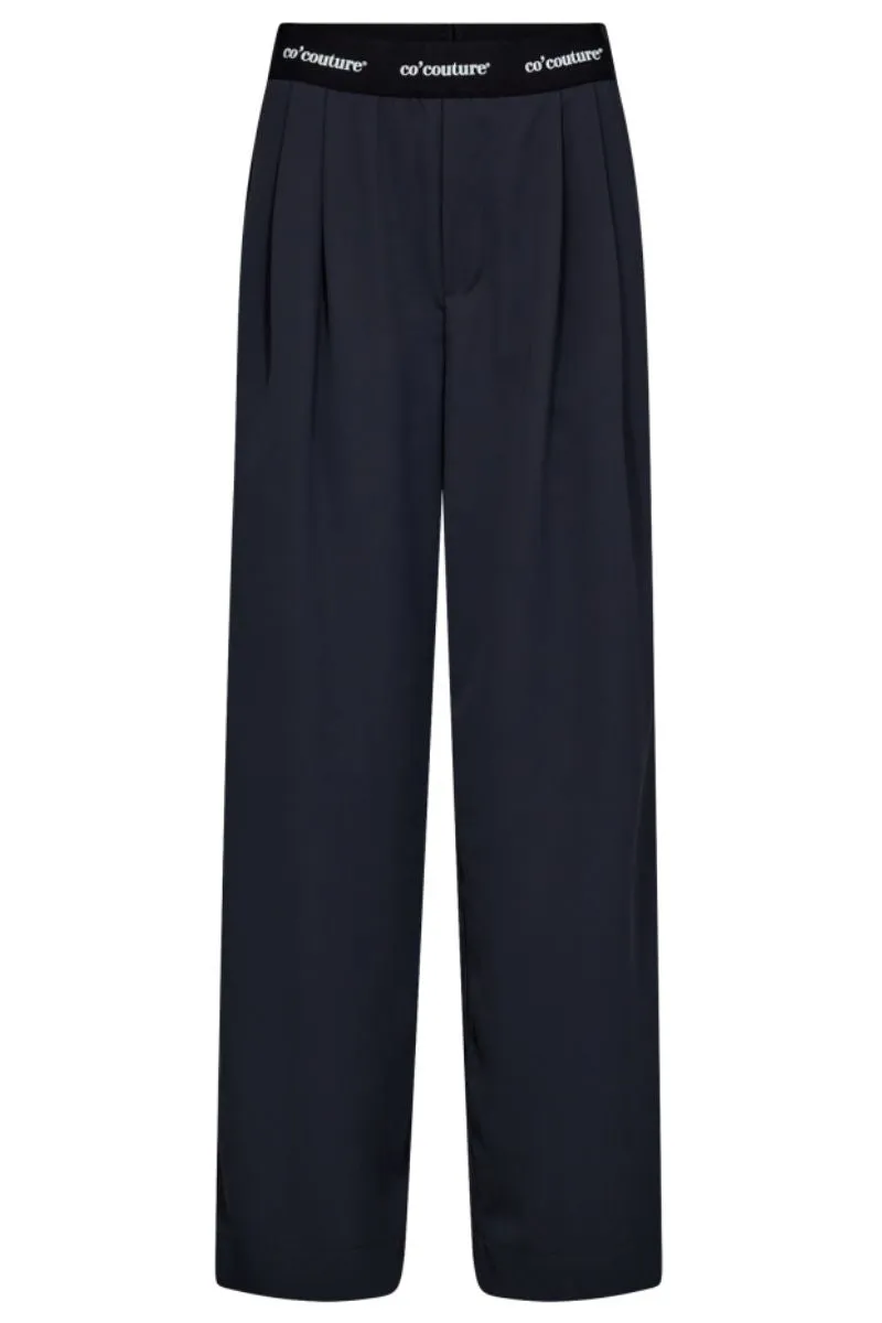 Amina Logo Pant 31143 | Ink | Bukser fra Co'couture