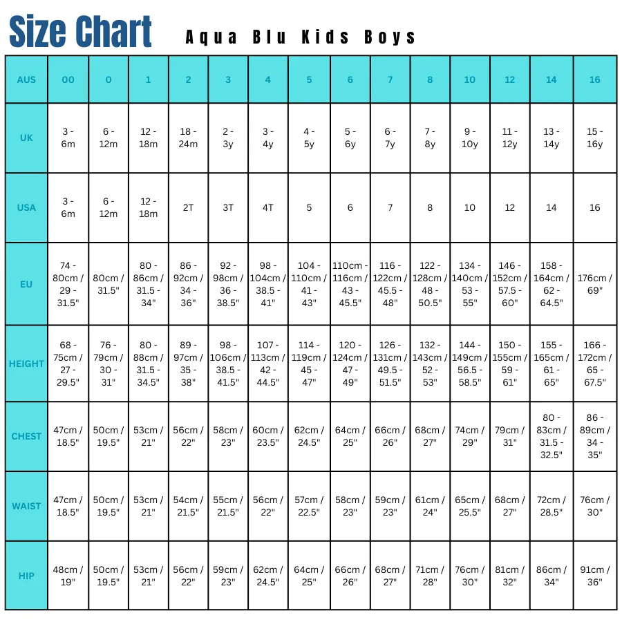 Aqua Blu Pre-Teens Lycra Swim Shorts AB2466BB - Building Blocks Black