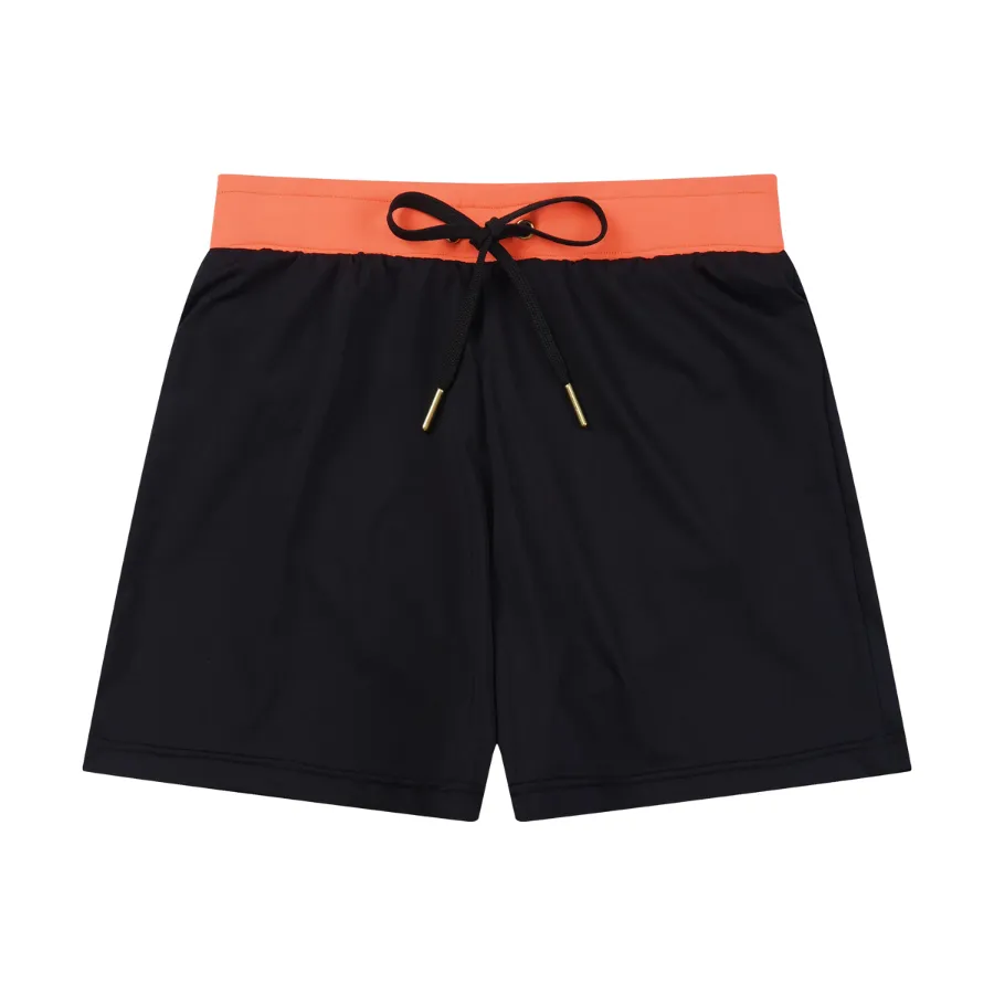 Aqua Blu Pre-Teens Lycra Swim Shorts AB2466BB - Building Blocks Black