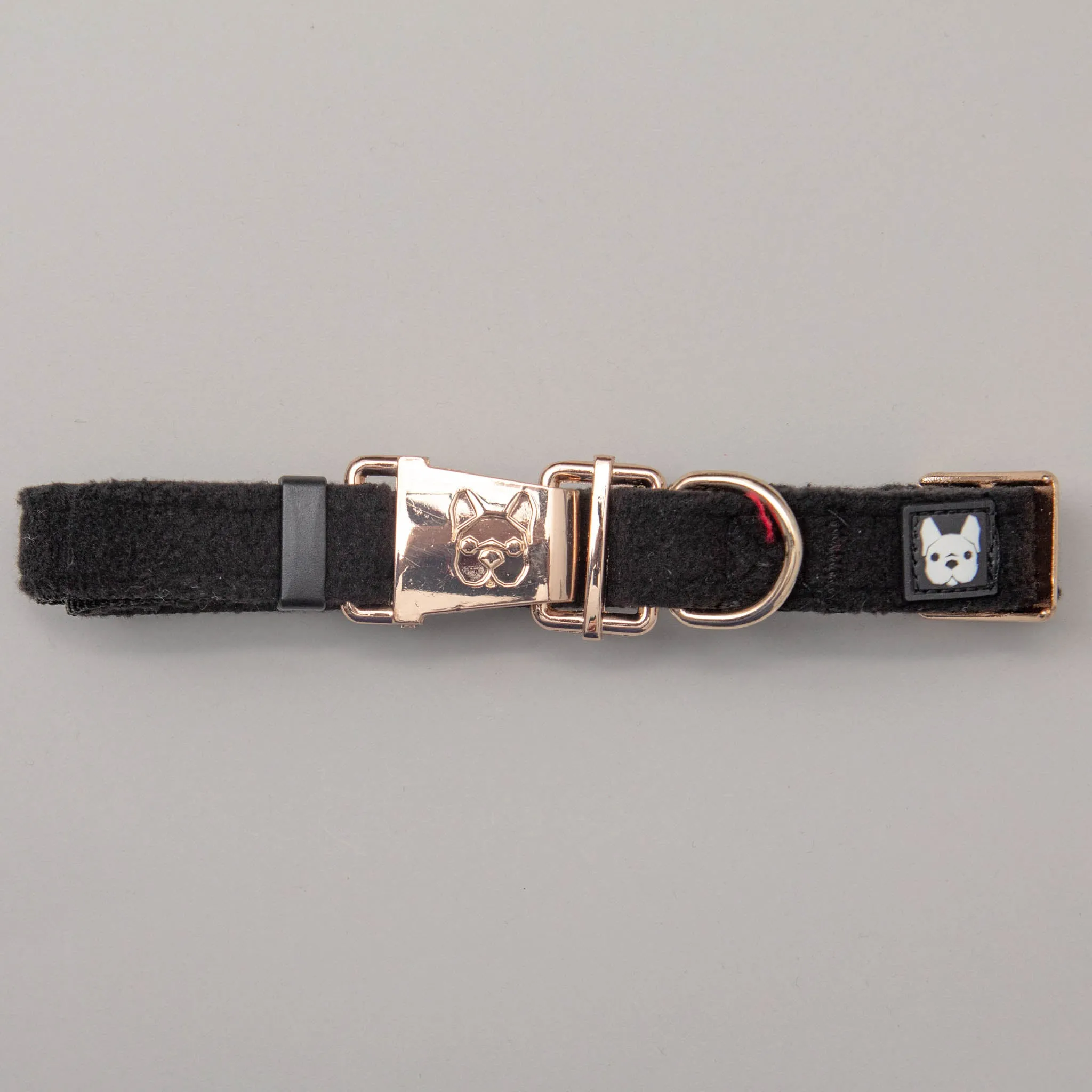 Aquafleece Water Repellant Dog Collar in Black (FINAL SALE)