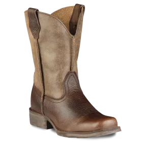 Ariat Childrens Earth Brown Rambler Western Boots 10007602