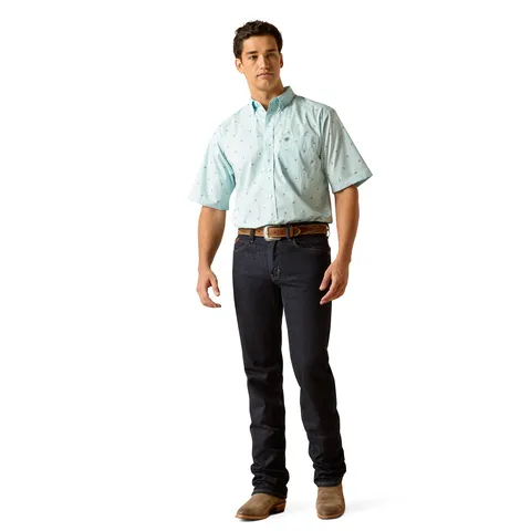 Ariat Men's Royce Classic Fit Shirt - Blue