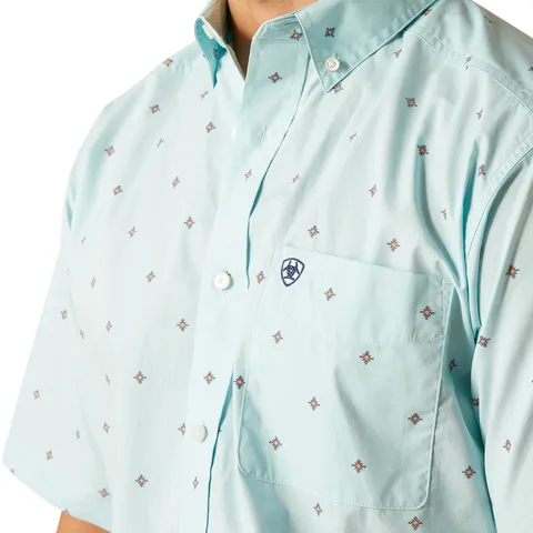 Ariat Men's Royce Classic Fit Shirt - Blue