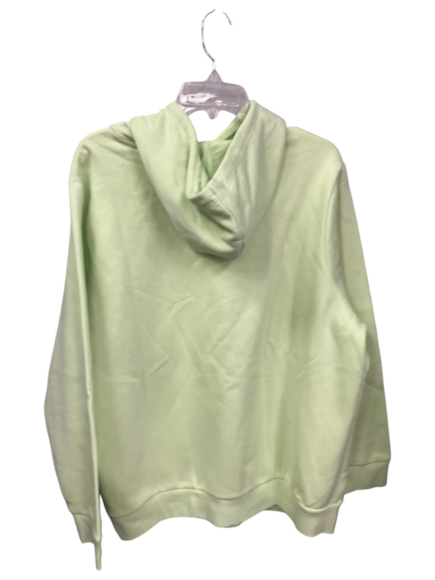Athletic Sweatshirt Hoodie By Puma In Green, Size: 3x