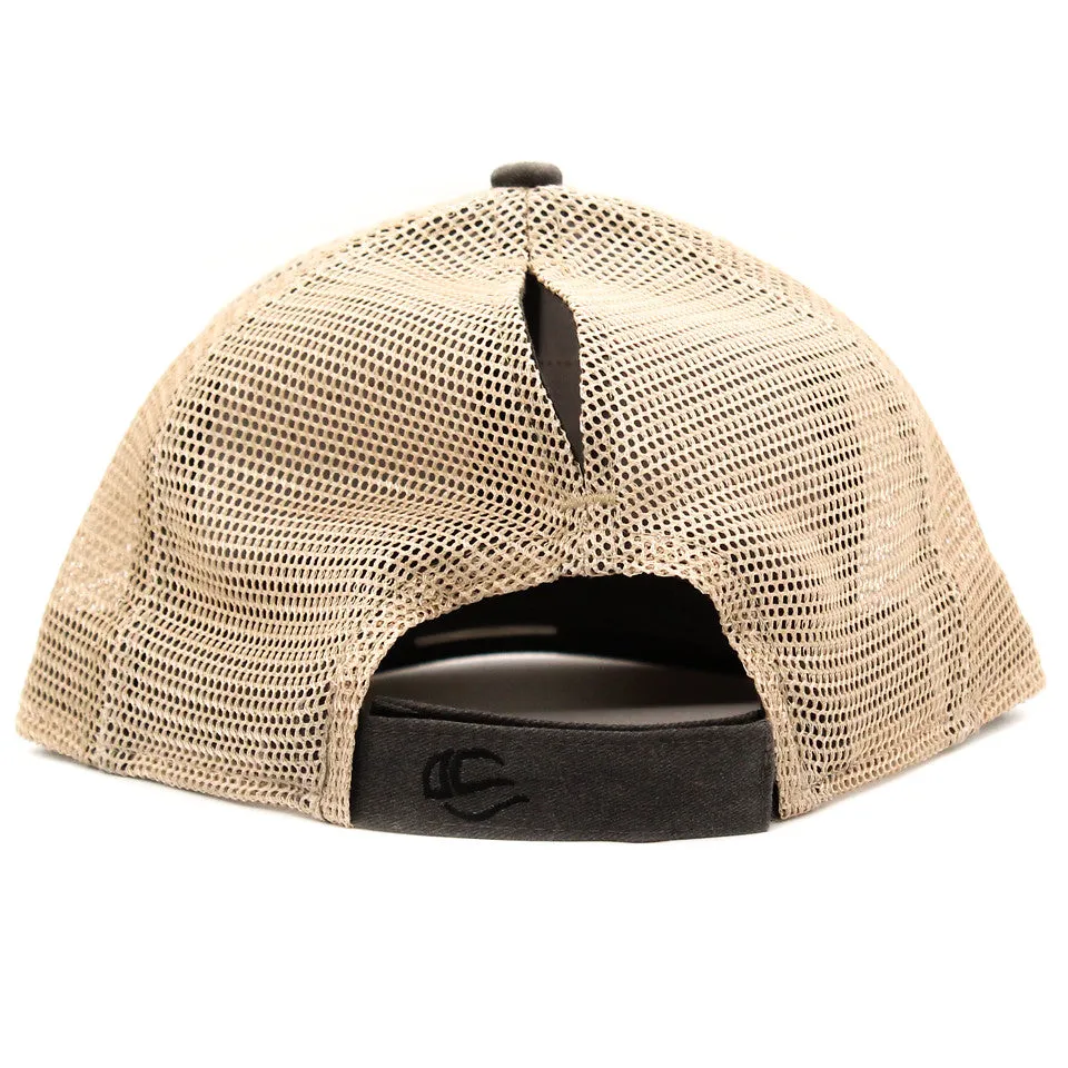 Aztec Leather Patch Cap