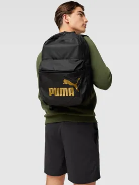 Backpack with label, model "Phase" Puma, gold
