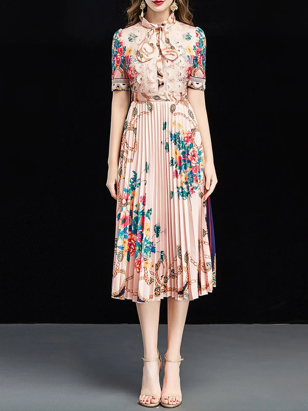BAILA Printed Midi Dress