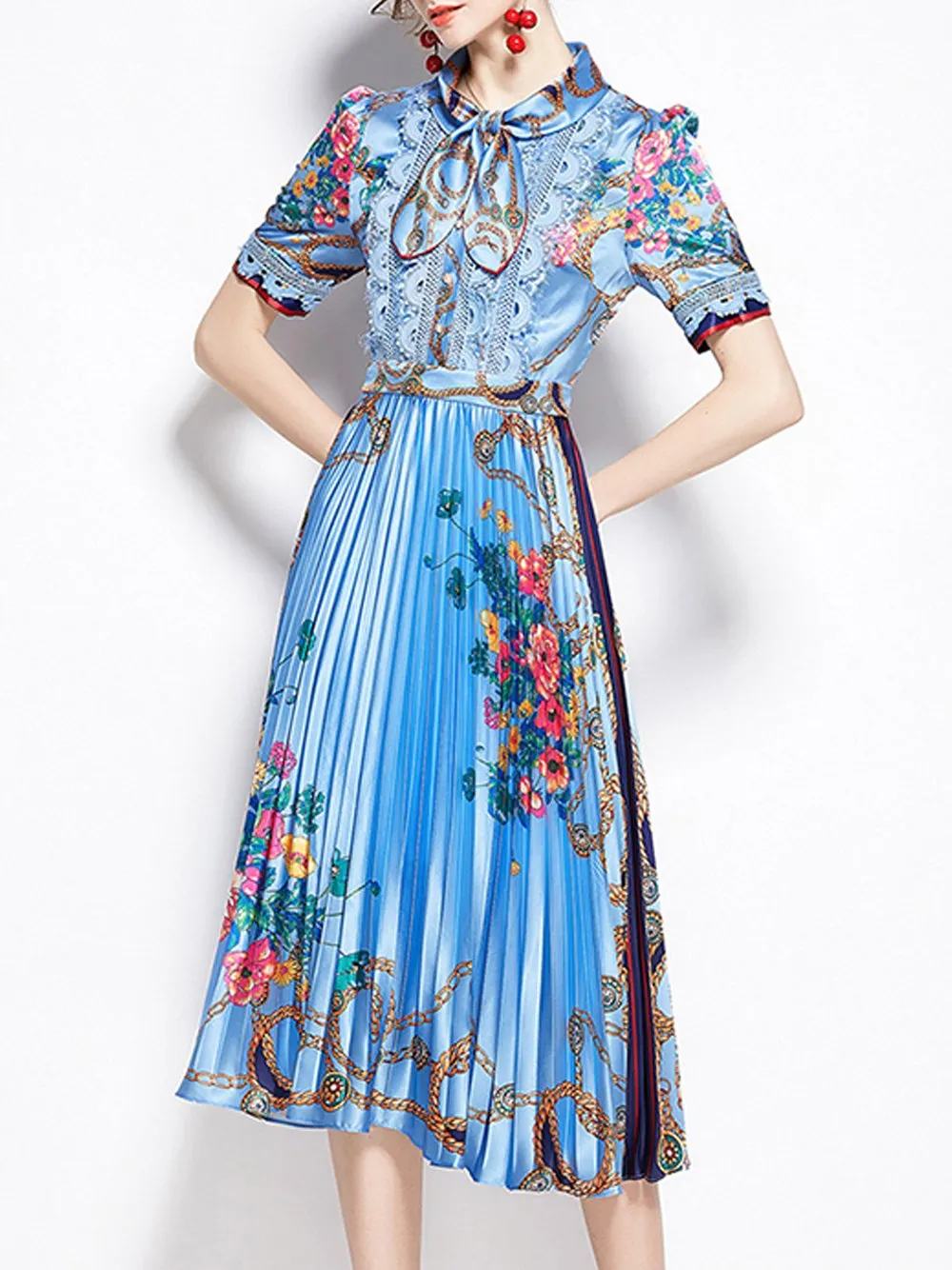 BAILA Printed Midi Dress