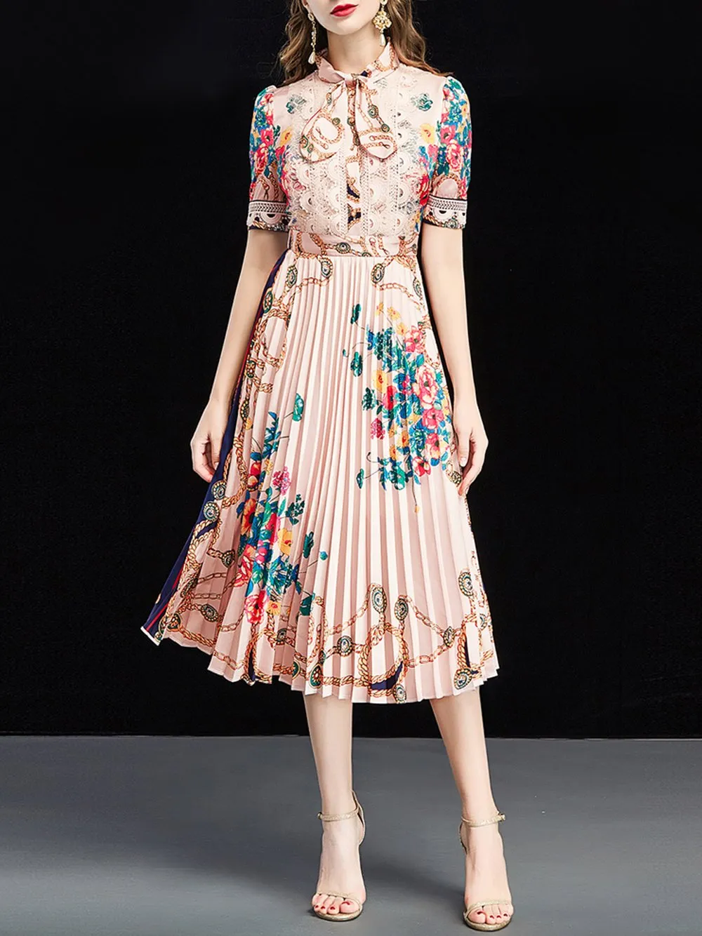 BAILA Printed Midi Dress