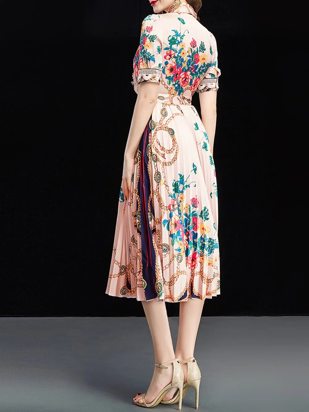BAILA Printed Midi Dress