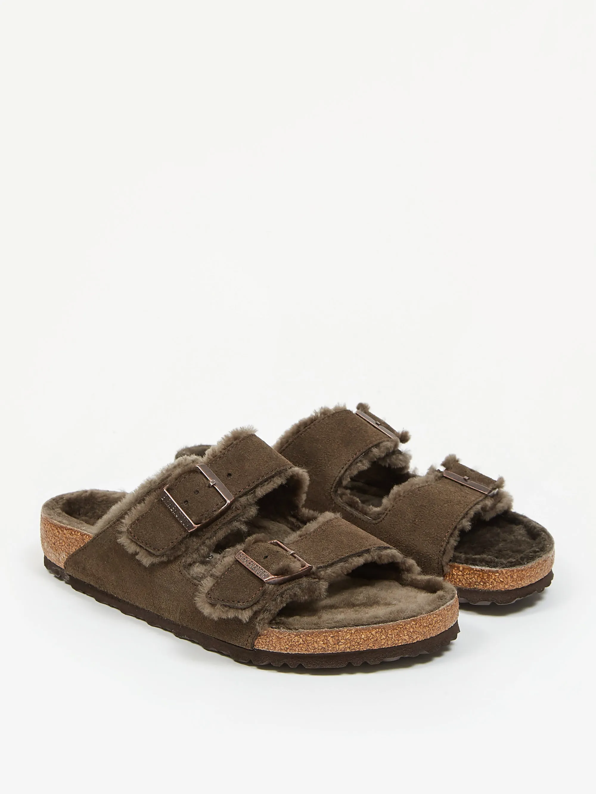 Birkenstock Arizona Fur - Mocca