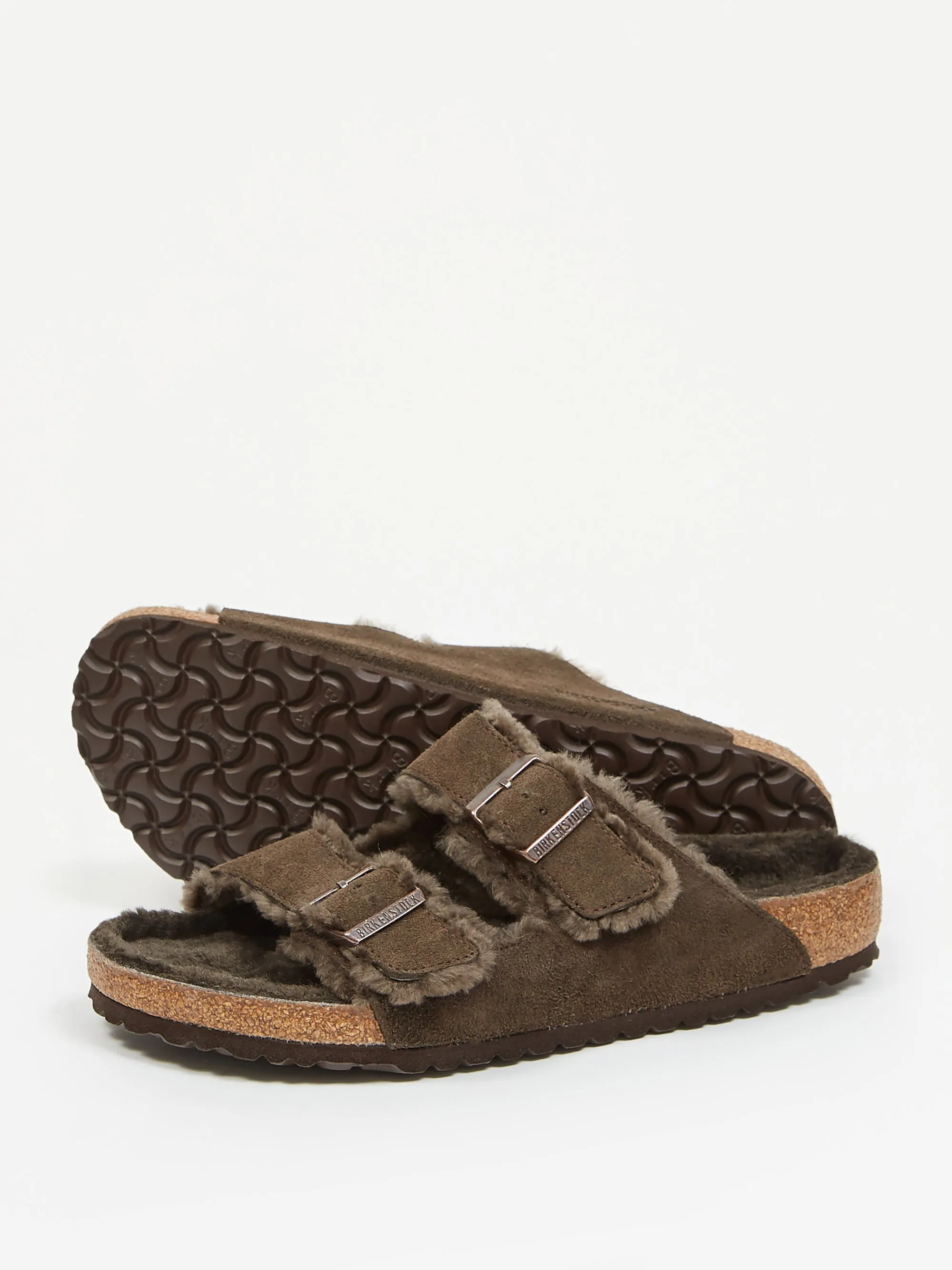 Birkenstock Arizona Fur - Mocca