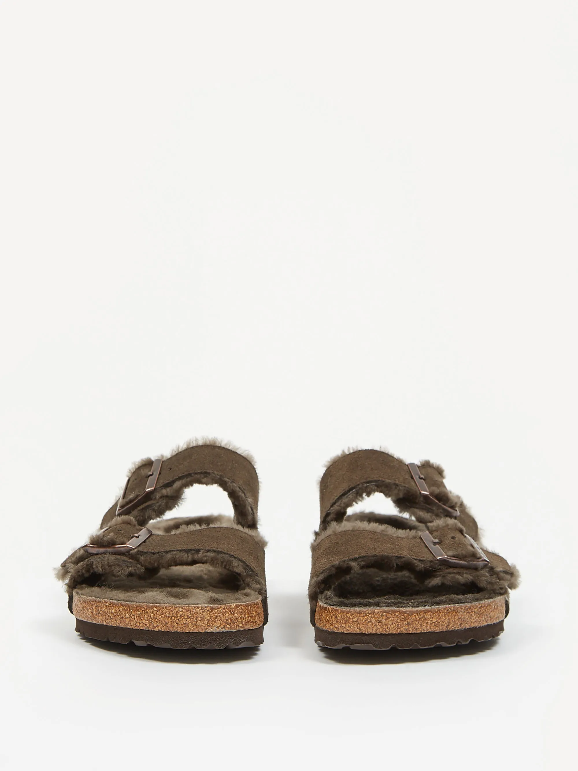 Birkenstock Arizona Fur - Mocca