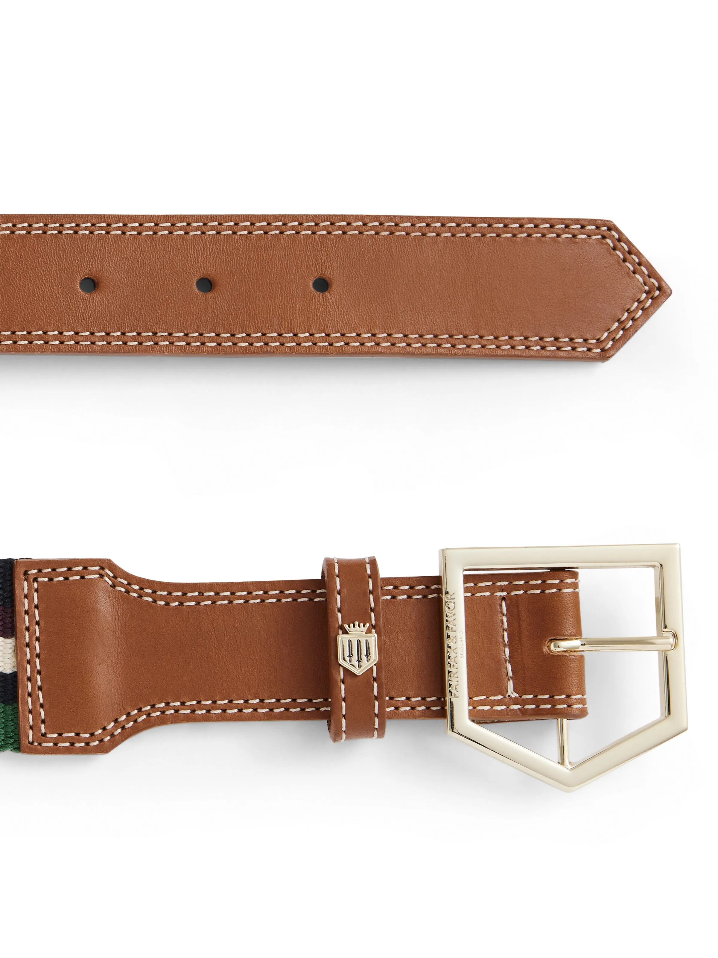 Boston Belt - Tan Leather