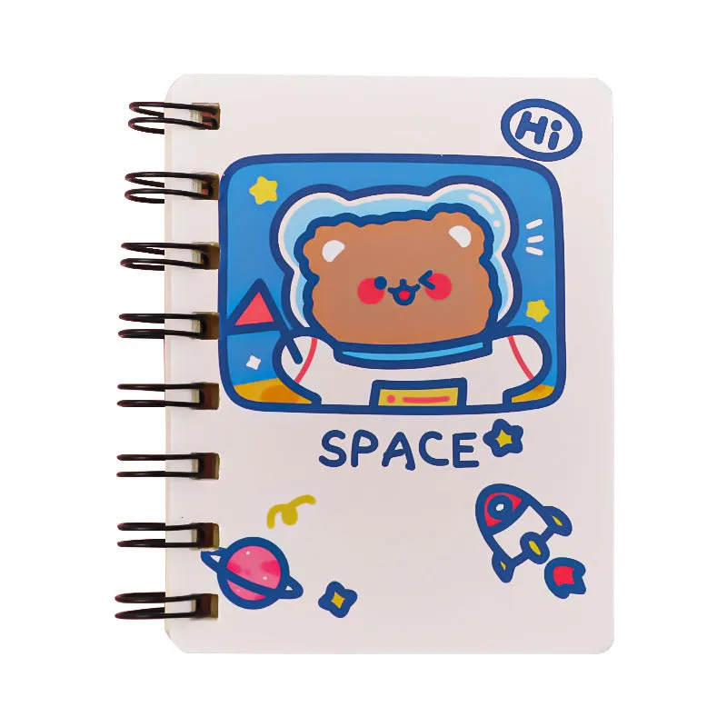 Buku Memo Kecil Spiral Notebook Mini Buku Catatan Kecil Karakter Kartun Lucu DCA0898