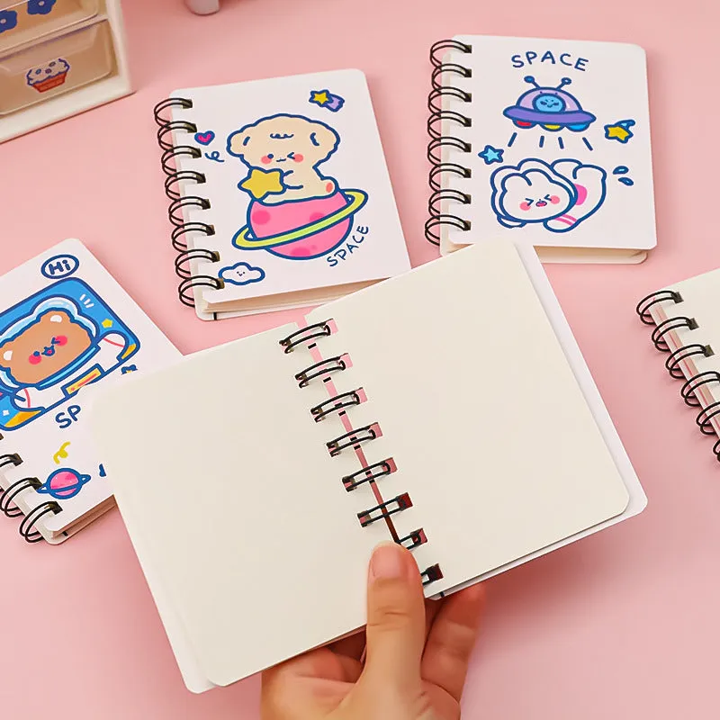 Buku Memo Kecil Spiral Notebook Mini Buku Catatan Kecil Karakter Kartun Lucu DCA0898