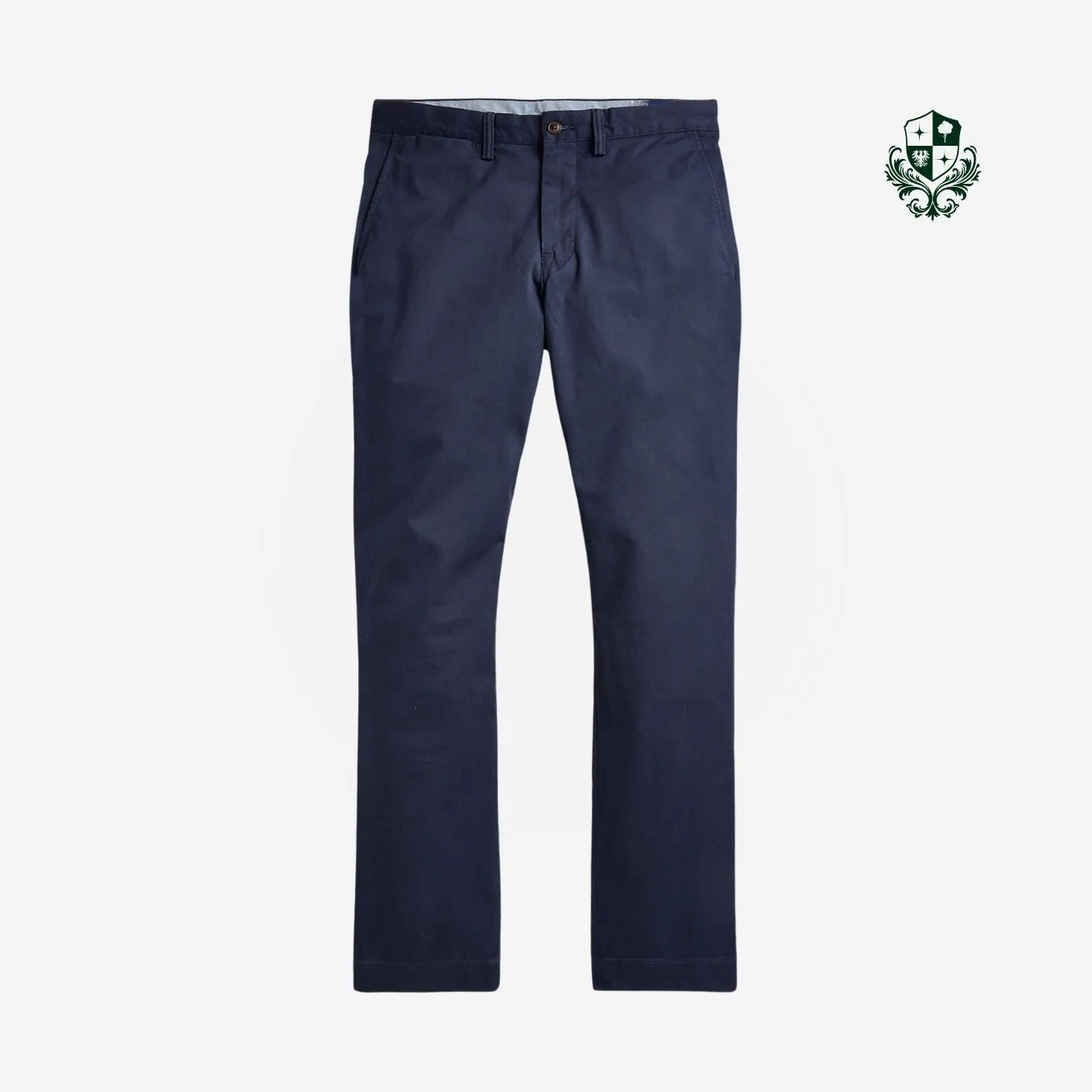 Calça Tradicional Chino com Bolço Faca Sarja