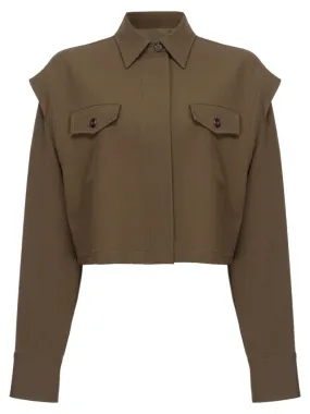 Camicia Crop Fioriera