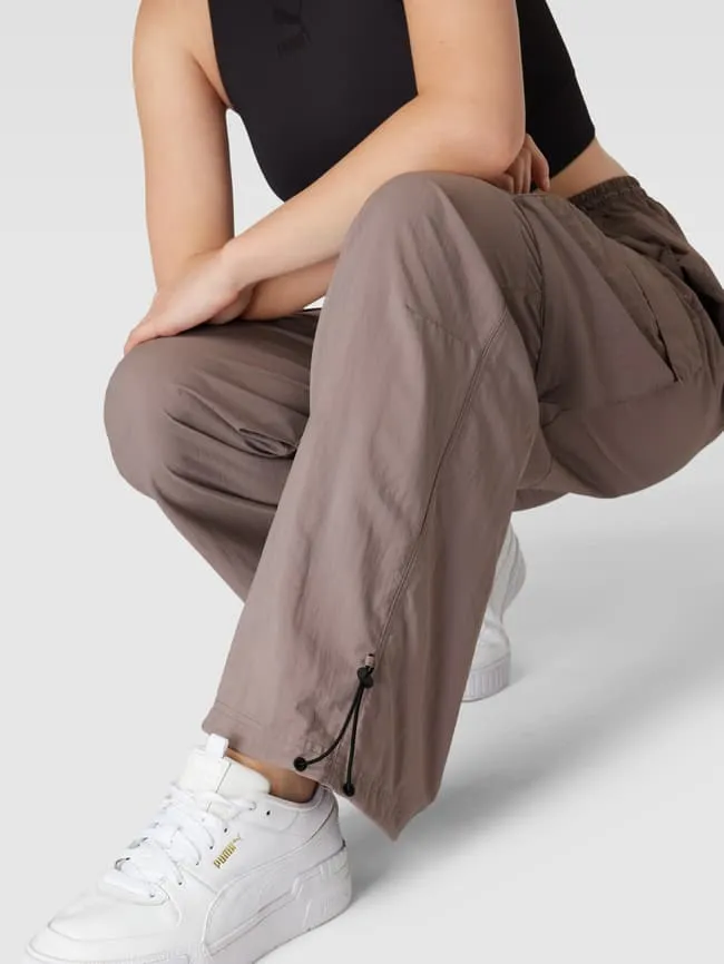 Cargo pants with side pockets - PUMA X P&C* Puma, dark brown