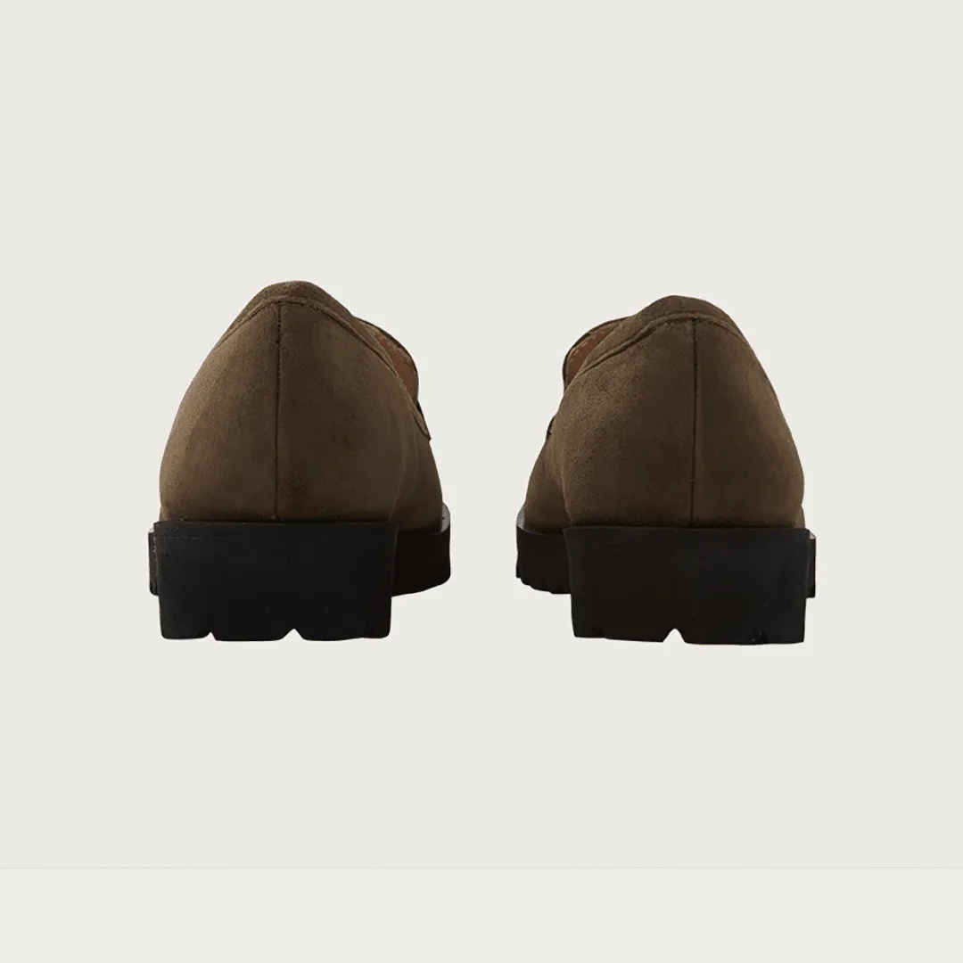CARRO MILITARY GREEN SUEDE