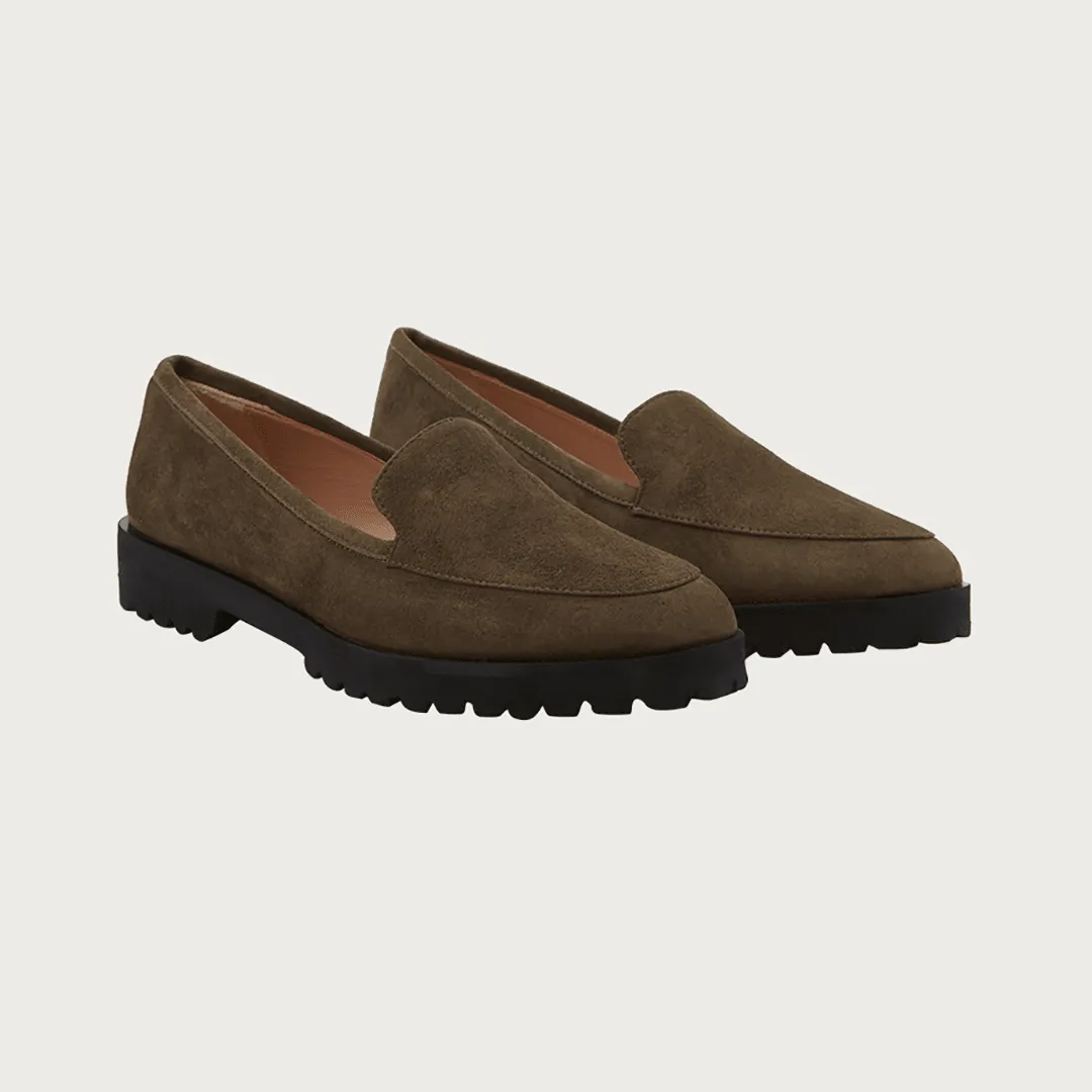 CARRO MILITARY GREEN SUEDE