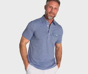 Classic Players Shirt - Navy Microstripe
