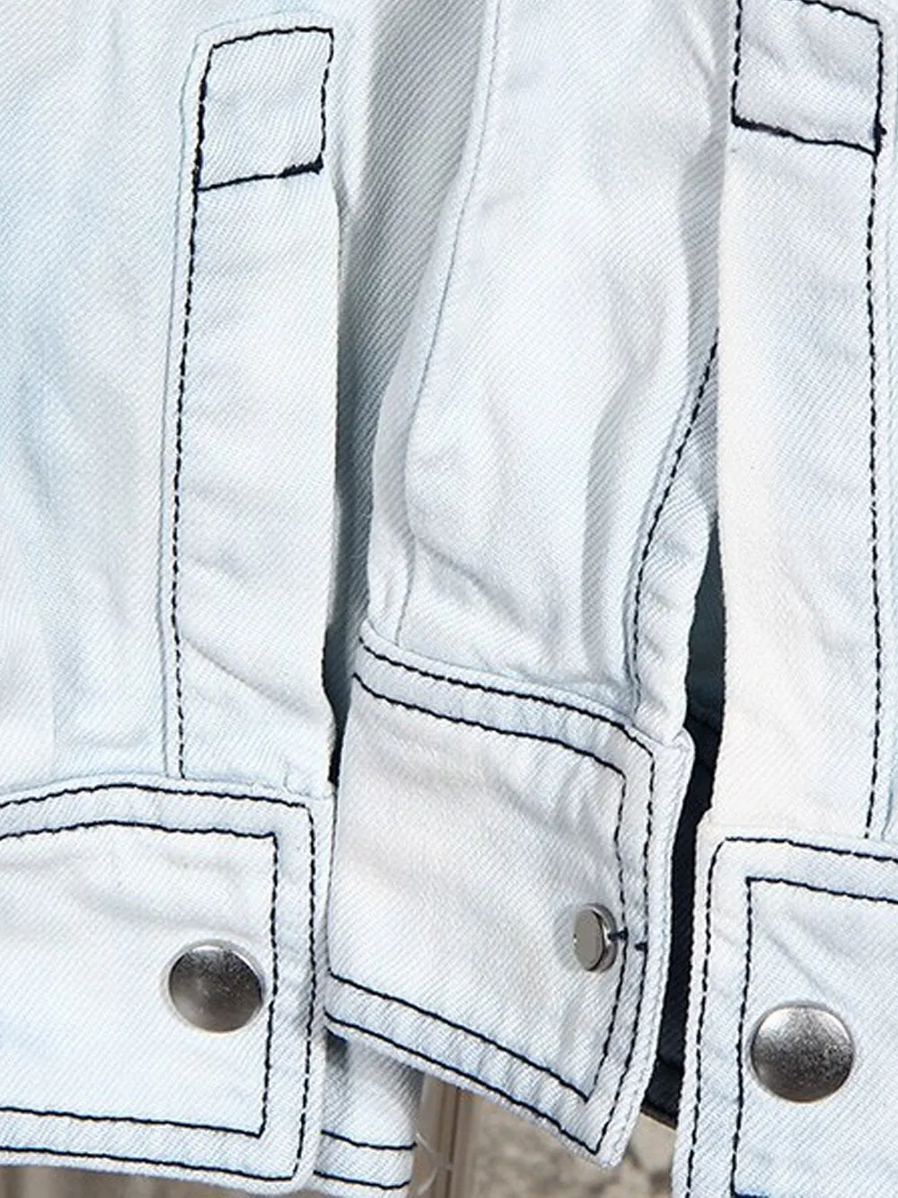 CLILLA Denim Shirt Dress & Mini Skirt Set