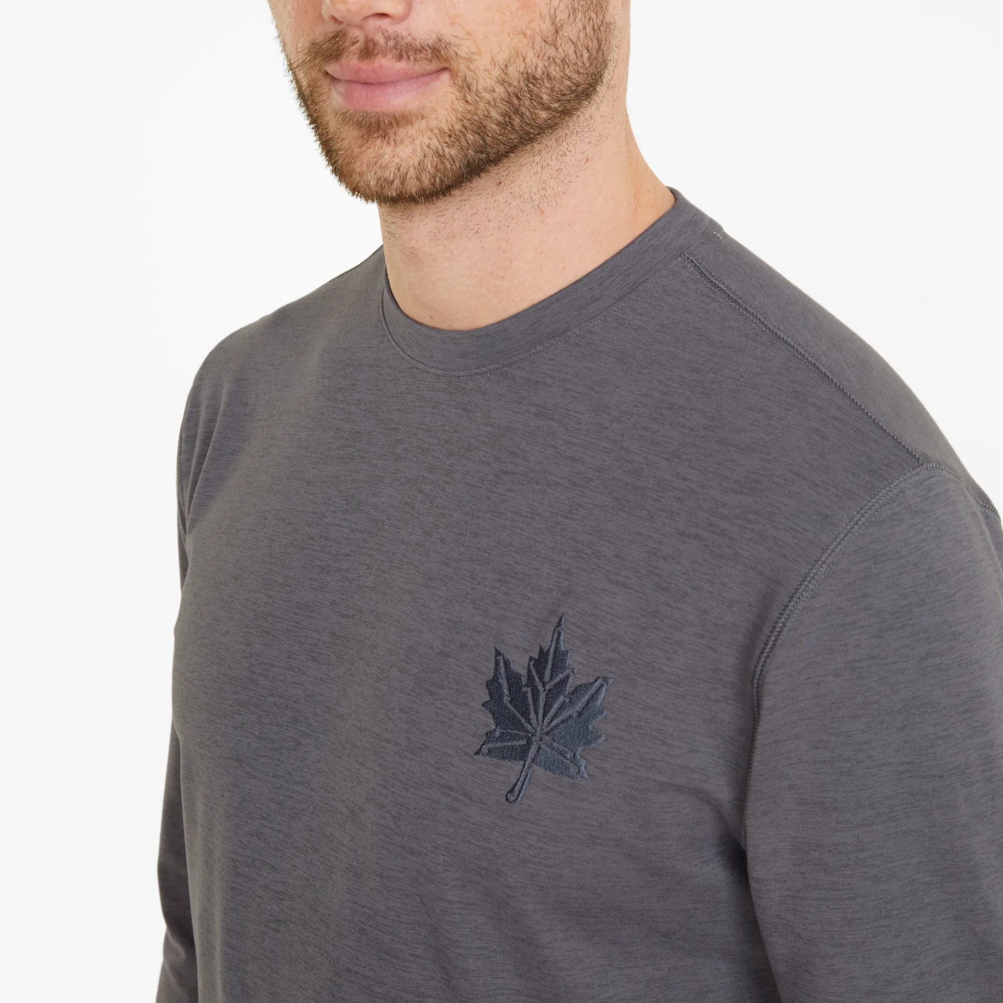 CLOUDSPUN Maple Crewneck Golf Sweater