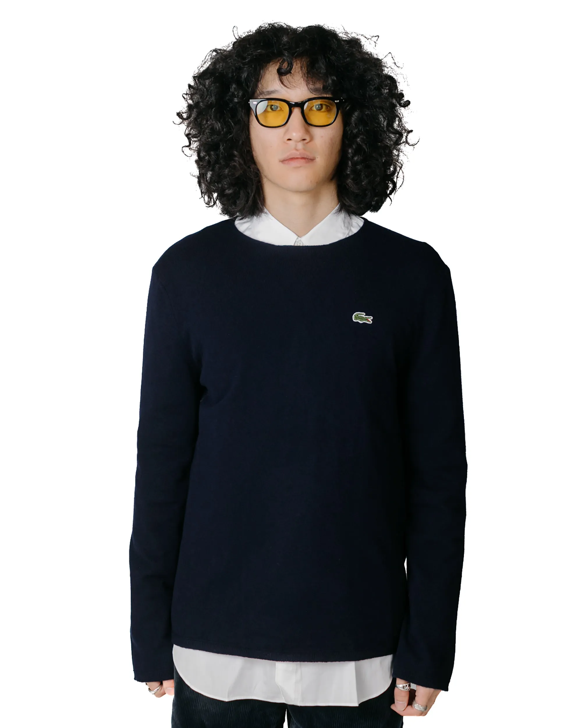 Comme des Garçons SHIRT x Lacoste Knit Sweater Navy