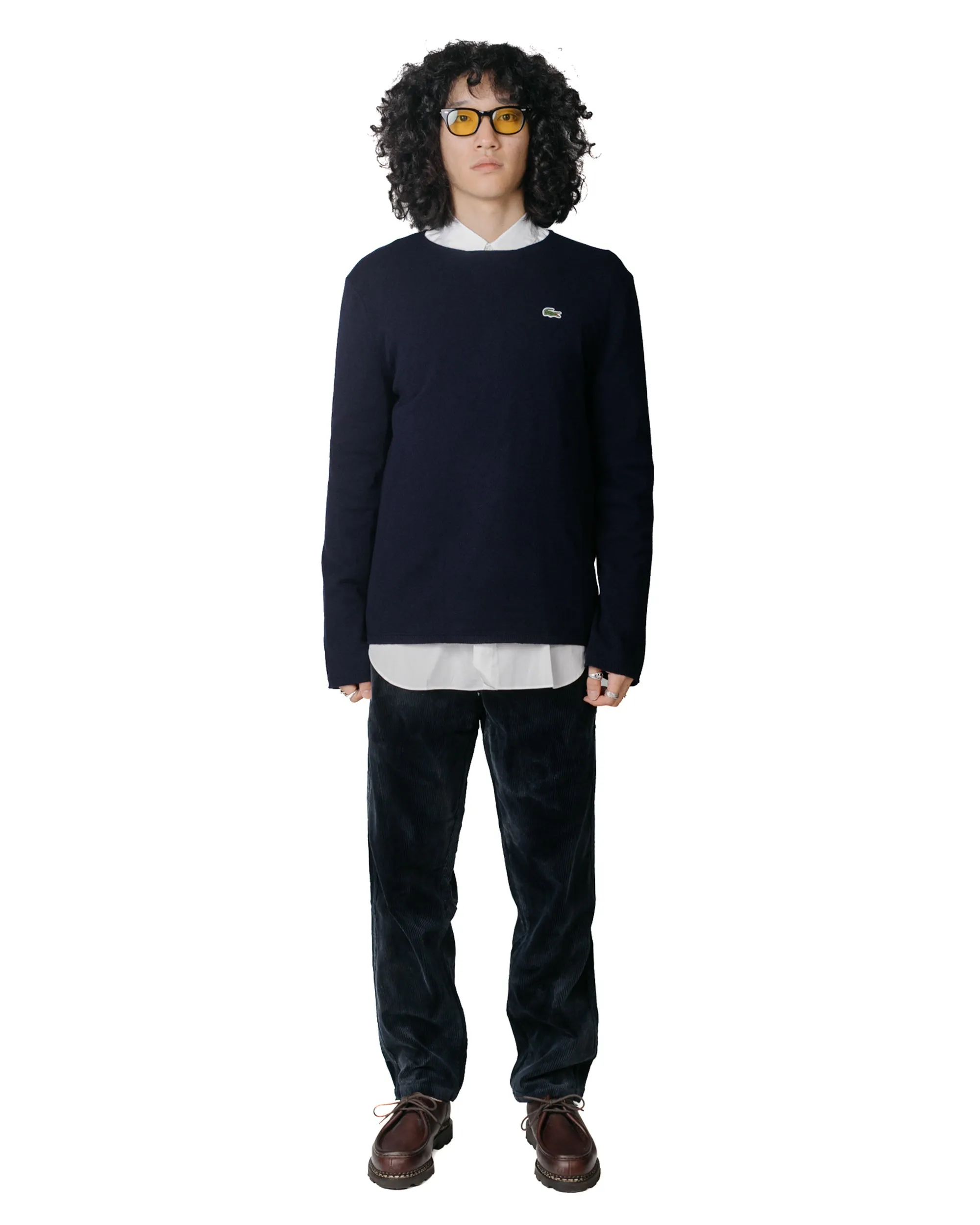 Comme des Garçons SHIRT x Lacoste Knit Sweater Navy