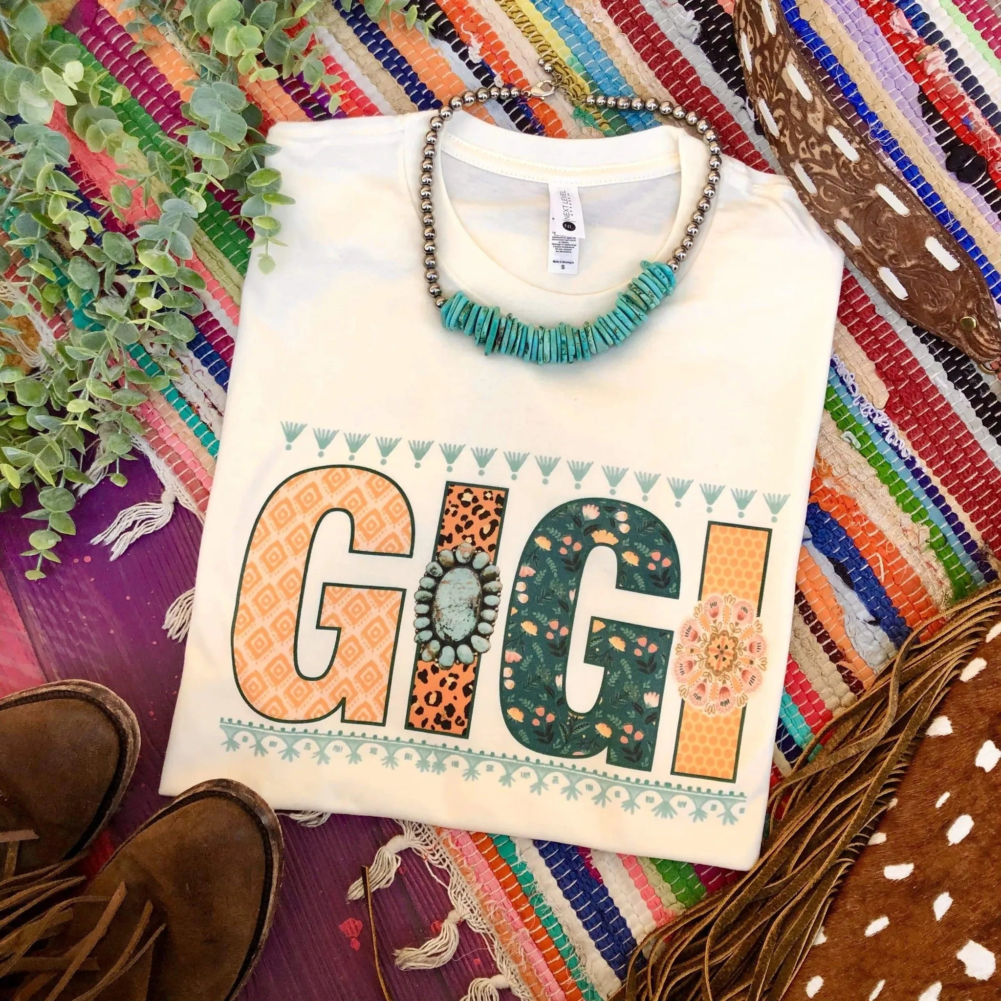 Cream Gigi Tee