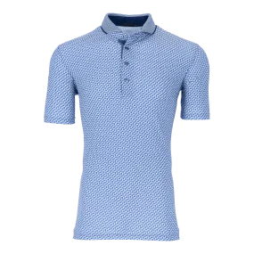 Dances with Wolves Polo - Falcon Blue