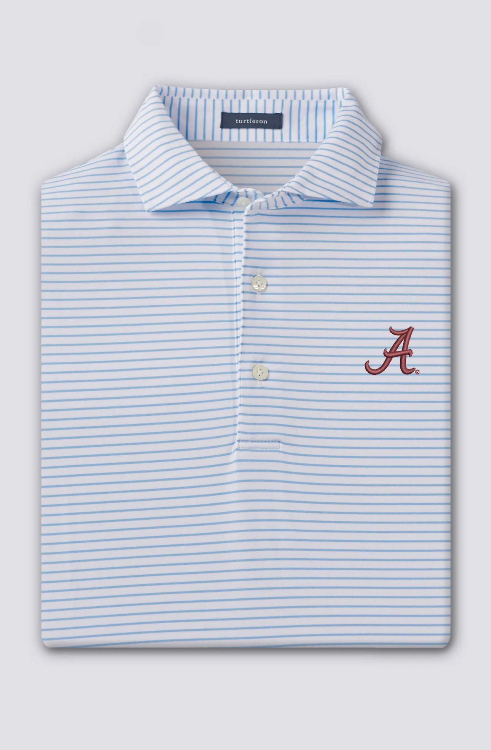 Dylan Stripe Performance Polo - University of Alabama