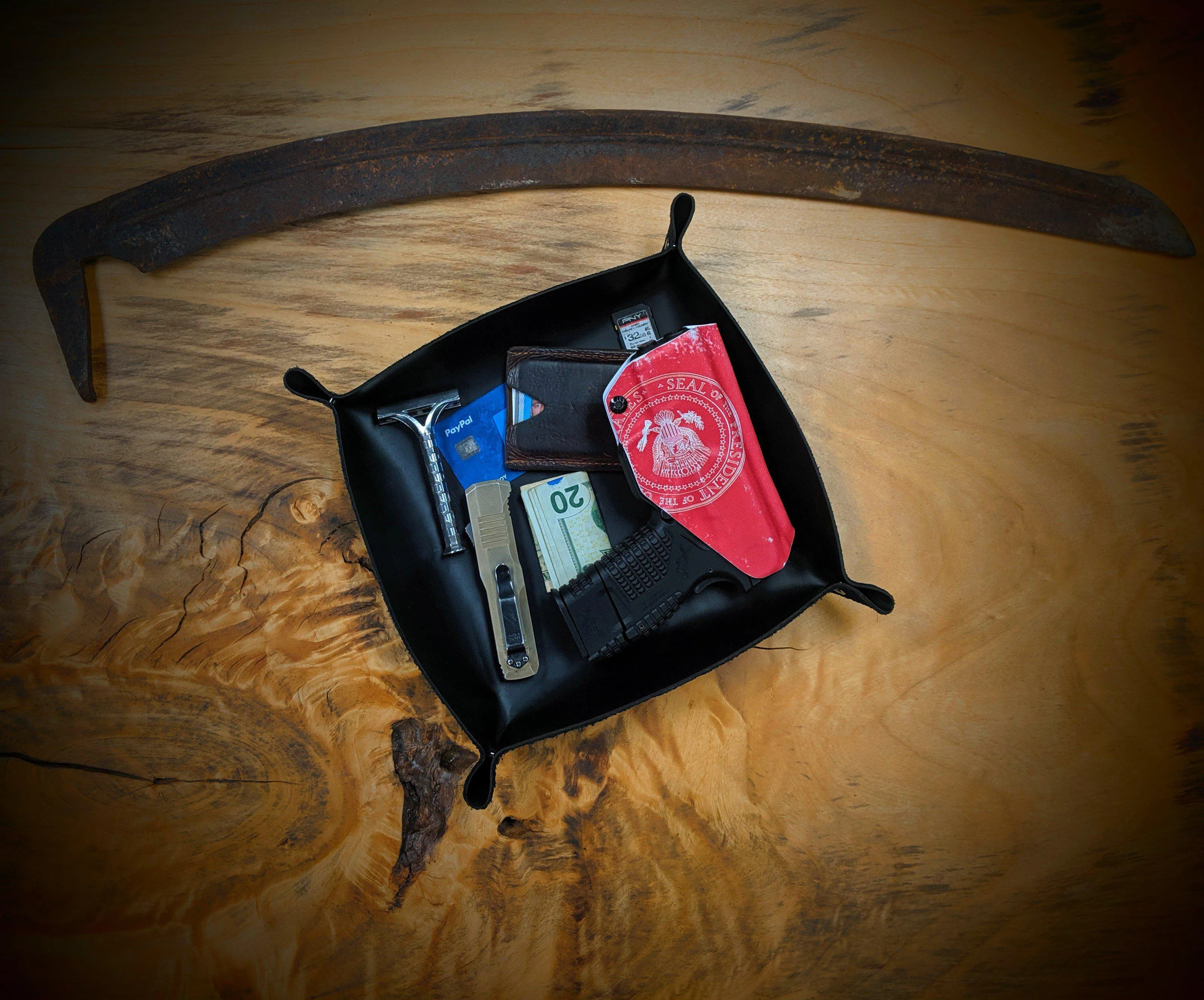EDC Leather Valet