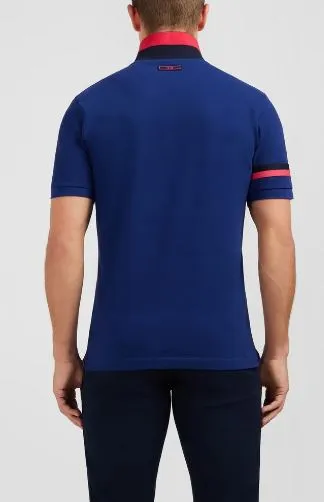 Eden Park Workers Royal Blue Polo Shirt Blue