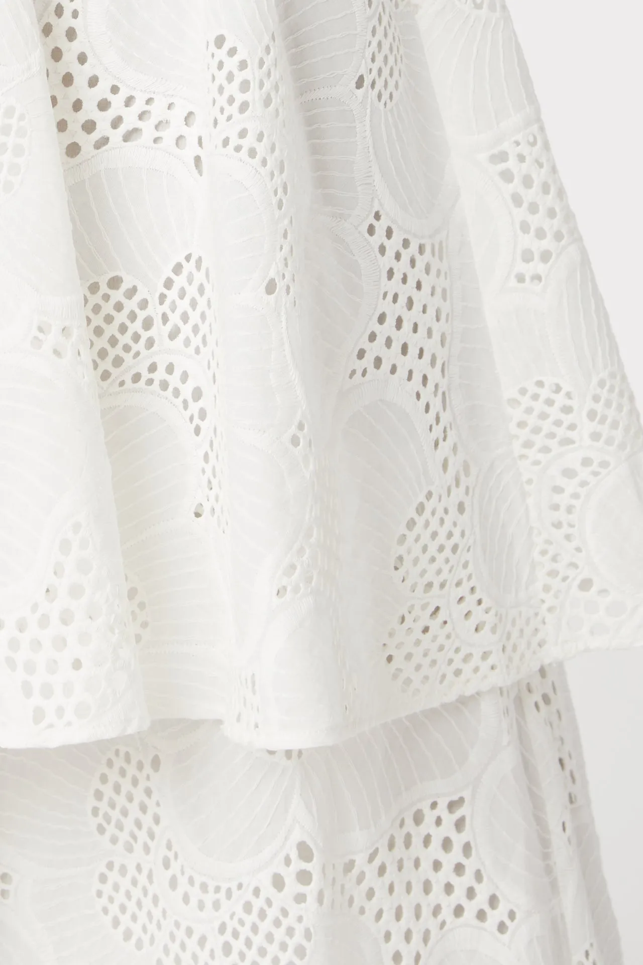 Emeliana Pieres Eyelet Maxi Dress