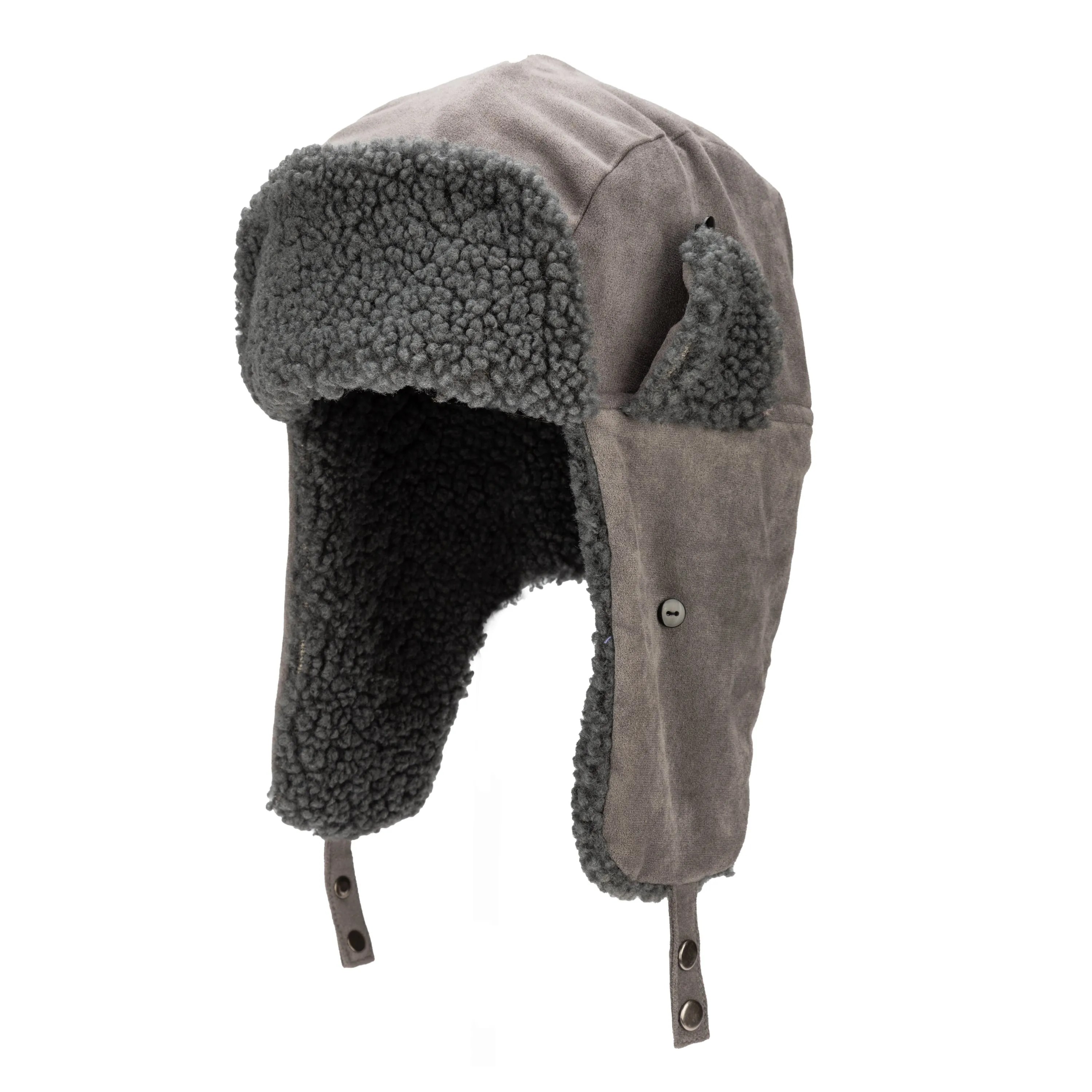 Faux Suede Trapper