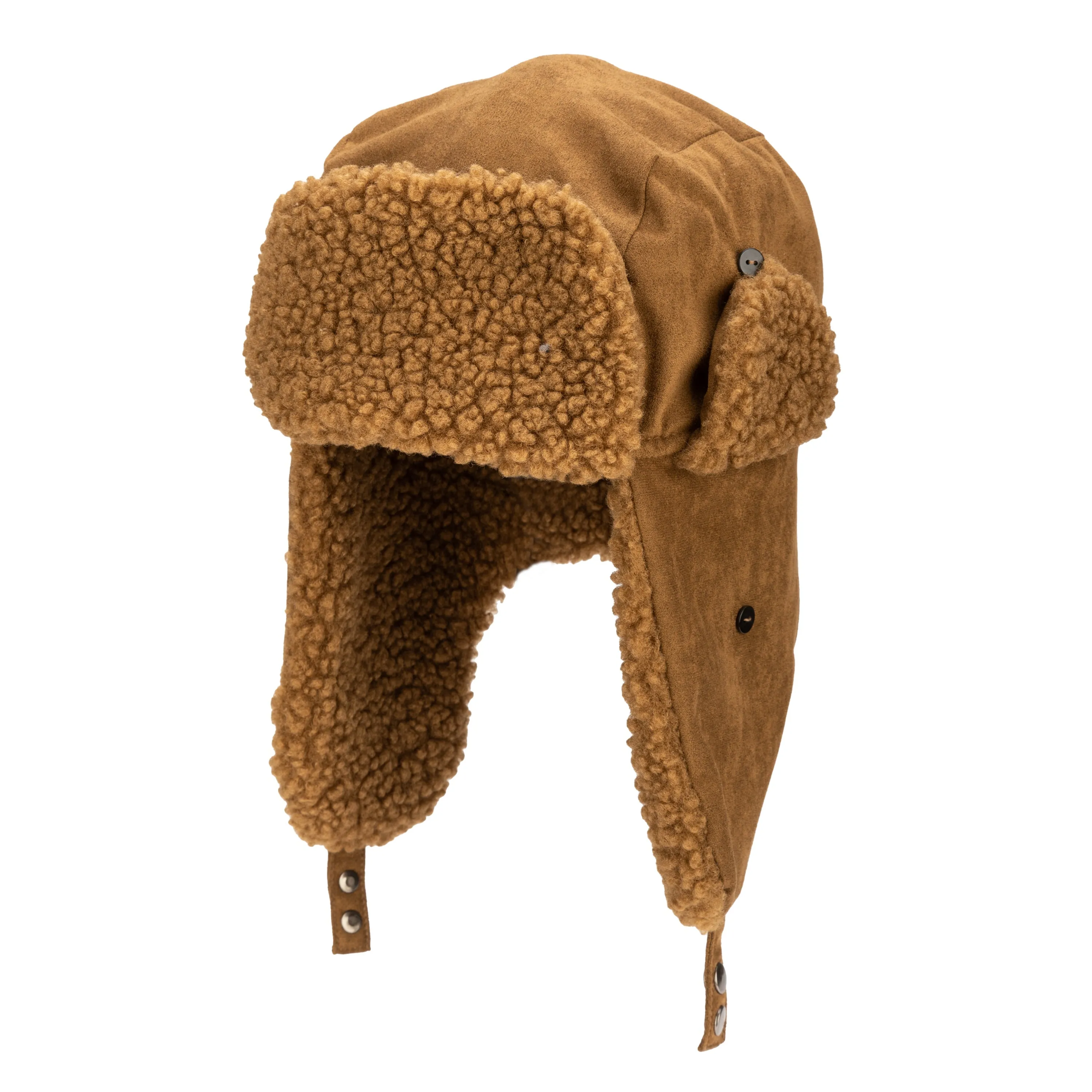 Faux Suede Trapper