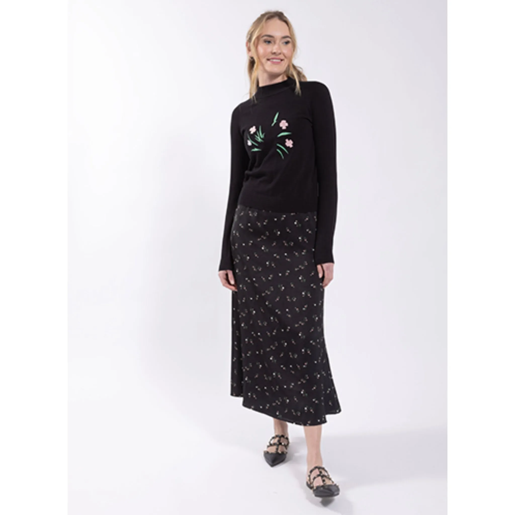 Floral Printed Skirt